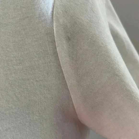 Draper James Keep it Pretty Please White Cotton Graphic Tee Size M - Picture 8 of 9